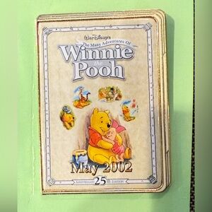Disney The May Adventures of Winnie the Pooh May 2002 25th Anniversary Pin!‎